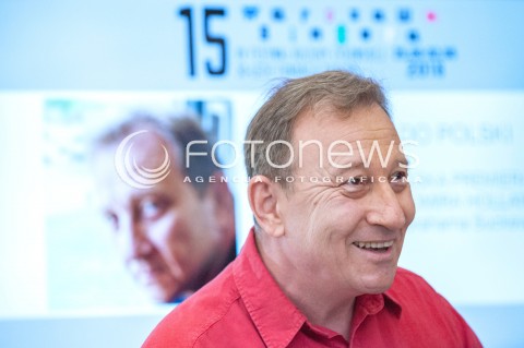  21.08.2018 WARSZAWA<br />KONFERENCJA XV FESTIWALU KULTURY ZYDOWSKIEJ WARSZAWA SINGERA<br />N/Z SLAWOMIR HOLLAND<br /> 