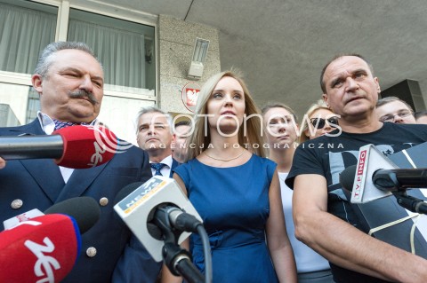  23.08.2018 WARSZAWA<br />KONFERENCJA KANDYDATA NA PREZYDENTA WARSZAWY PARTII KUKIZ 15 PRZED PANSTWOWA KOMISJA WYBORCZA<br />N/Z PAWEL KUKIZ MAREK JAKUBIAK<br /> 