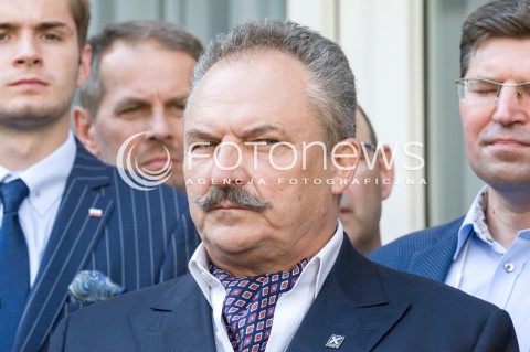  23.08.2018 WARSZAWA<br />KONFERENCJA KANDYDATA NA PREZYDENTA WARSZAWY PARTII KUKIZ 15 PRZED PANSTWOWA KOMISJA WYBORCZA<br />N/Z MAREK JAKUBIAK<br /> 