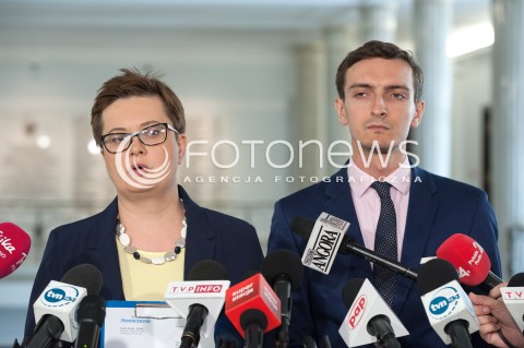 Konferencja polityków Nowoczesnej w Warszawie