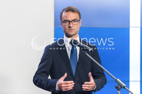  24.08.2018 WARSZAWA<br />KONFERENCJA SZEFA SZTABU WYBORCZEGO PIS<br />N/Z TOMASZ POREBA<br /> 