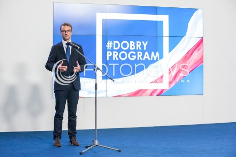 24.08.2018 WARSZAWA<br />KONFERENCJA SZEFA SZTABU WYBORCZEGO PIS<br />N/Z TOMASZ POREBA<br /> 