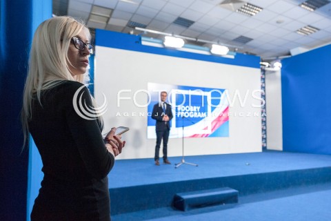  24.08.2018 WARSZAWA<br />KONFERENCJA SZEFA SZTABU WYBORCZEGO PIS<br />N/Z TOMASZ POREBA<br /> 