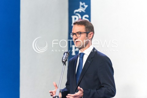  24.08.2018 WARSZAWA<br />KONFERENCJA SZEFA SZTABU WYBORCZEGO PIS<br />N/Z TOMASZ POREBA<br /> 