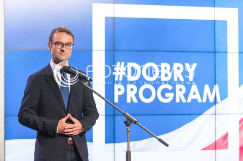  24.08.2018 WARSZAWA<br />KONFERENCJA SZEFA SZTABU WYBORCZEGO PIS<br />N/Z TOMASZ POREBA<br /> 