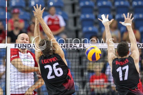  24.08.2018 KRAKOW (TAURON ARENA) <br />
XVI MEMORIAL HUBERTA JERZEGO WAGNERA <br />
MECZ POLSKA - KANADA ( MATCH POLAND - CANADA ) <br />
N/Z BARTOSZ KUREK <br />
 