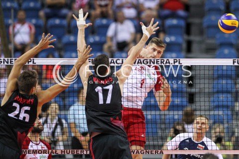  24.08.2018 KRAKOW (TAURON ARENA) <br />
XVI MEMORIAL HUBERTA JERZEGO WAGNERA <br />
MECZ POLSKA - KANADA ( MATCH POLAND - CANADA ) <br />
N/Z PIOTR NOWAKOWSKI <br />
 