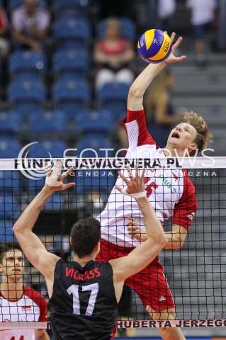  24.08.2018 KRAKOW (TAURON ARENA) <br />
XVI MEMORIAL HUBERTA JERZEGO WAGNERA <br />
MECZ POLSKA - KANADA ( MATCH POLAND - CANADA ) <br />
N/Z JAKUB KOCHANOWSKI <br />
 