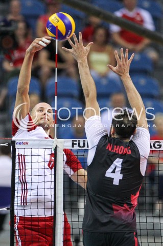  24.08.2018 KRAKOW (TAURON ARENA) <br />
XVI MEMORIAL HUBERTA JERZEGO WAGNERA <br />
MECZ POLSKA - KANADA ( MATCH POLAND - CANADA ) <br />
N/Z BARTOSZ KUREK <br />
 