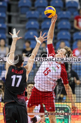  24.08.2018 KRAKOW (TAURON ARENA) <br />
XVI MEMORIAL HUBERTA JERZEGO WAGNERA <br />
MECZ POLSKA - KANADA ( MATCH POLAND - CANADA ) <br />
N/Z JAKUB KOCHANOWSKI <br />
 