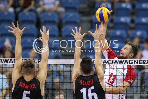  24.08.2018 KRAKOW (TAURON ARENA) <br />
XVI MEMORIAL HUBERTA JERZEGO WAGNERA <br />
MECZ POLSKA - KANADA ( MATCH POLAND - CANADA ) <br />
N/Z MICHAL KUBIAK <br />
 