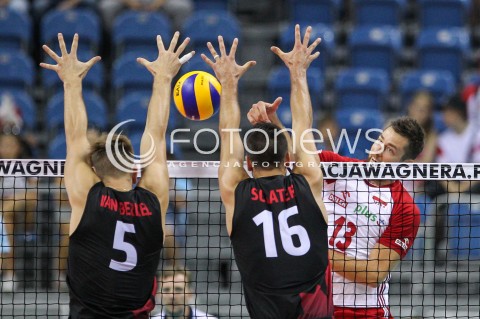  24.08.2018 KRAKOW (TAURON ARENA) <br />
XVI MEMORIAL HUBERTA JERZEGO WAGNERA <br />
MECZ POLSKA - KANADA ( MATCH POLAND - CANADA ) <br />
N/Z MICHAL KUBIAK <br />
 