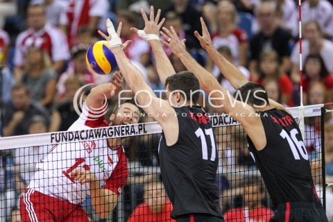  24.08.2018 KRAKOW (TAURON ARENA) <br />
XVI MEMORIAL HUBERTA JERZEGO WAGNERA <br />
MECZ POLSKA - KANADA ( MATCH POLAND - CANADA ) <br />
N/Z MICHAL KUBIAK <br />
 