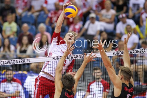  24.08.2018 KRAKOW (TAURON ARENA) <br />
XVI MEMORIAL HUBERTA JERZEGO WAGNERA <br />
MECZ POLSKA - KANADA ( MATCH POLAND - CANADA ) <br />
N/Z JAKUB KOCHANOWSKI <br />
 