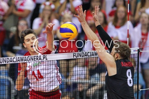  24.08.2018 KRAKOW (TAURON ARENA) <br />
XVI MEMORIAL HUBERTA JERZEGO WAGNERA <br />
MECZ POLSKA - KANADA ( MATCH POLAND - CANADA ) <br />
N/Z ALEKSANDER SLIWKA <br />
 