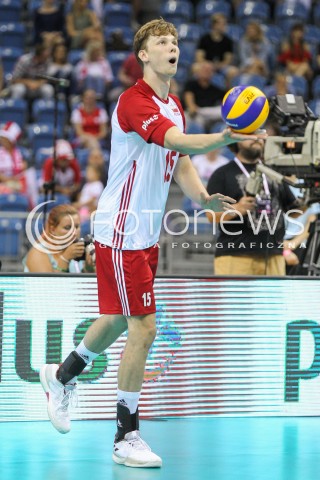  24.08.2018 KRAKOW (TAURON ARENA) <br />
XVI MEMORIAL HUBERTA JERZEGO WAGNERA <br />
MECZ POLSKA - KANADA ( MATCH POLAND - CANADA ) <br />
N/Z JAKUB KOCHANOWSKI S <br />
 