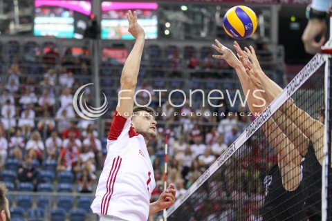  24.08.2018 KRAKOW (TAURON ARENA) <br />
XVI MEMORIAL HUBERTA JERZEGO WAGNERA <br />
MECZ POLSKA - KANADA ( MATCH POLAND - CANADA ) <br />
N/Z PIOTR NOWAKOWSKI <br />
 