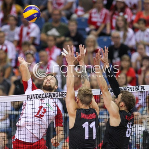  24.08.2018 KRAKOW (TAURON ARENA) <br />
XVI MEMORIAL HUBERTA JERZEGO WAGNERA <br />
MECZ POLSKA - KANADA ( MATCH POLAND - CANADA ) <br />
N/Z MICHAL KUBIAK <br />
 