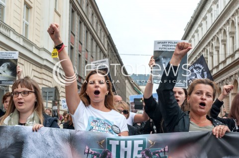 Marsz na rzecz praw zwierząt w Warszawie