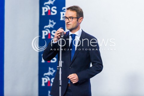  25.08.2018 WARSZAWA <br />KONFERENCJA SZEFA SZTABU WYBORCZEGO PIS <br />N/Z TOMASZ POREBA <br /> 