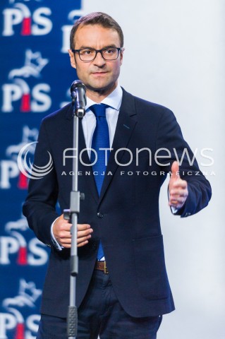  25.08.2018 WARSZAWA <br />KONFERENCJA SZEFA SZTABU WYBORCZEGO PIS <br />N/Z TOMASZ POREBA <br /> 