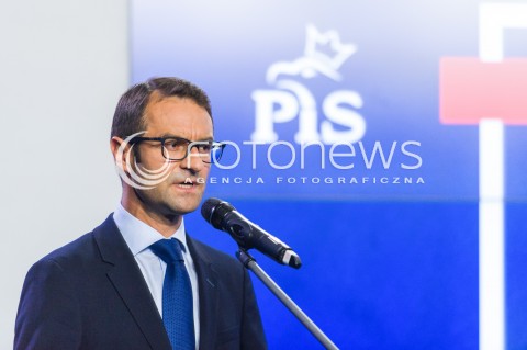  25.08.2018 WARSZAWA <br />KONFERENCJA SZEFA SZTABU WYBORCZEGO PIS <br />N/Z TOMASZ POREBA <br /> 