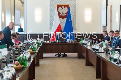  28.08.2018 WARSZAWA<br />KANCELARIA PREZESA RADY MINISTROW<br />POSIEDZENIE RADY MINISTROW<br />N/Z PREMIER MATEUSZ MORAWIECKI RADA MINISTROW<br /> 