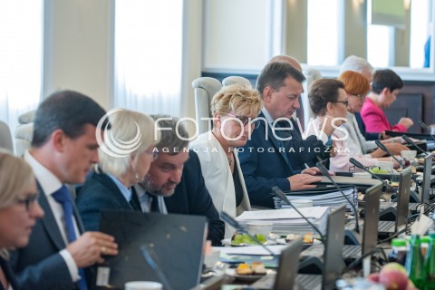  28.08.2018 WARSZAWA<br />KANCELARIA PREZESA RADY MINISTROW<br />POSIEDZENIE RADY MINISTROW<br />N/Z MARIUSZ BLASZCZAK<br /> 