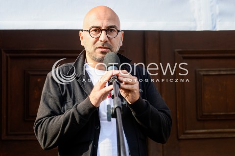  31.08.2018 GDANSK<br />WIEC KOMITETU OBRONY DEMOKRACJI PODCZAS OBCHODOW ROCZNICY SIERPNIA 80 W GDANSKU<br />N/Z RADOMIR SZUMELDA <br /> 