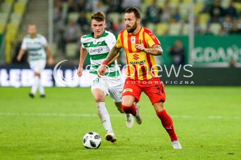  31.08.2018 GDANSK<br />
PILKA NOZNA - EKSTRAKLASA SEZON 2018/2019<br />
MECZ LECHIA GDANSK - KORONA KIELCE<br />
N/Z KAROL FILA ZLATKO JANJIC<br />
 