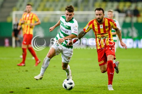  31.08.2018 GDANSK<br />
PILKA NOZNA - EKSTRAKLASA SEZON 2018/2019<br />
MECZ LECHIA GDANSK - KORONA KIELCE<br />
N/Z KAROL FILA ZLATKO JANJIC<br />
 