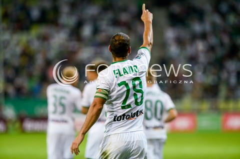  31.08.2018 GDANSK<br />
PILKA NOZNA - EKSTRAKLASA SEZON 2018/2019<br />
MECZ LECHIA GDANSK - KORONA KIELCE<br />
N/Z FLAVIO PAIXAO RADOSC BRAMKA GOL NA 2:0<br />
 