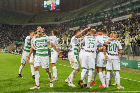  31.08.2018 GDANSK<br />
PILKA NOZNA - EKSTRAKLASA SEZON 2018/2019<br />
MECZ LECHIA GDANSK - KORONA KIELCE<br />
N/Z FLAVIO PAIXAO RADOSC BRAMKA GOL NA 2:0 LUKAS CHARASLIN MICHAL NALEPA PATRYK LIPSKI DANIEL LUKASIK<br />
 