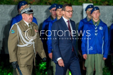  01.09.2018 GDANSK<br />79. ROCZNICA WYBUCHU II WOJNY SWIATOWEJ NA WESTERPLATTE<br />N/Z PREMIER MATEUSZ MORAWIECKI<br /> 