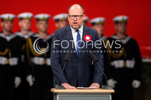  01.09.2018 GDANSK<br />79. ROCZNICA WYBUCHU II WOJNY SWIATOWEJ NA WESTERPLATTE<br />N/Z PREZYDENT GDANSKA PAWEL ADAMOWICZ<br /> 