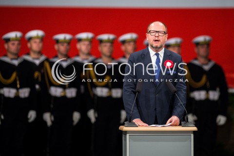  01.09.2018 GDANSK<br />79. ROCZNICA WYBUCHU II WOJNY SWIATOWEJ NA WESTERPLATTE<br />N/Z PREZYDENT GDANSKA PAWEL ADAMOWICZ<br /> 