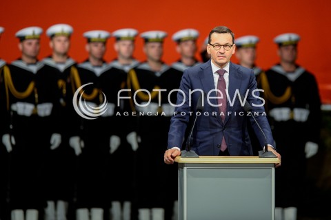  01.09.2018 GDANSK<br />79. ROCZNICA WYBUCHU II WOJNY SWIATOWEJ NA WESTERPLATTE<br />N/Z PREMIER MATEUSZ MORAWIECKI<br /> 