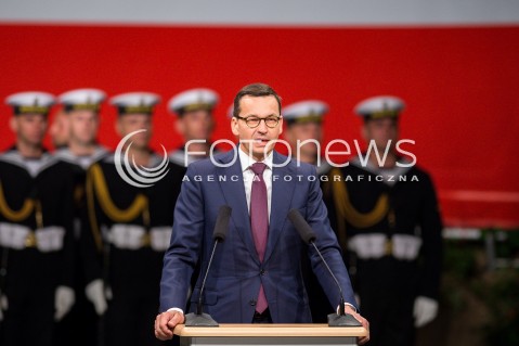  01.09.2018 GDANSK<br />79. ROCZNICA WYBUCHU II WOJNY SWIATOWEJ NA WESTERPLATTE<br />N/Z PREMIER MATEUSZ MORAWIECKI<br /> 