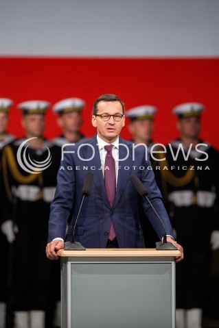  01.09.2018 GDANSK<br />79. ROCZNICA WYBUCHU II WOJNY SWIATOWEJ NA WESTERPLATTE<br />N/Z PREMIER MATEUSZ MORAWIECKI<br /> 