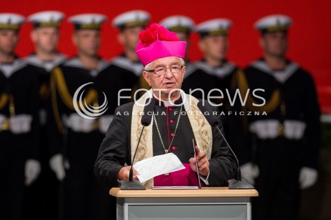  01.09.2018 GDANSK<br />79. ROCZNICA WYBUCHU II WOJNY SWIATOWEJ NA WESTERPLATTE<br />N/Z ARCYBISKUP SLAWOJ LESZEK GLODZ<br /> 