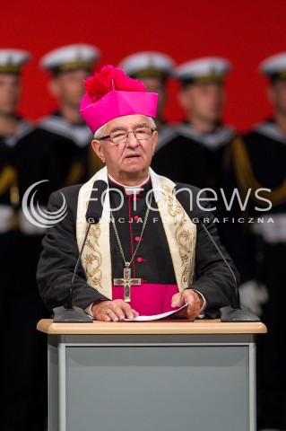  01.09.2018 GDANSK<br />79. ROCZNICA WYBUCHU II WOJNY SWIATOWEJ NA WESTERPLATTE<br />N/Z ARCYBISKUP SLAWOJ LESZEK GLODZ<br /> 