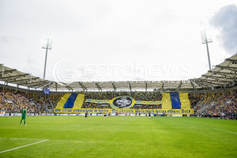  01.09.2018 GDYNIA<br />
PILKA NOZNA - EKSTRAKLASA SEZON 2018/2019<br />
MECZ ARKA GDYNIA - ZAGLEBIE SOSNOWIEC<br />
N/Z OPRAWA KIBICOW ARKI KIBICE TRANSPARENT<br />
 