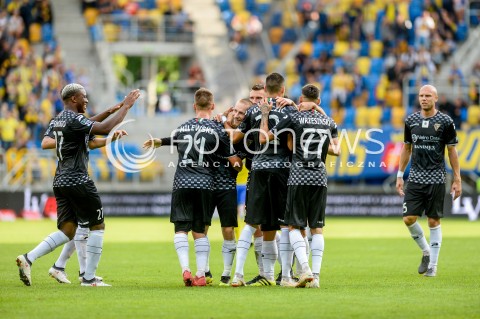  01.09.2018 GDYNIA<br />
PILKA NOZNA - EKSTRAKLASA SEZON 2018/2019<br />
MECZ ARKA GDYNIA - ZAGLEBIE SOSNOWIEC<br />
N/Z SZYMON PAWLOWSKI RADOSC BRAMKA GOL NA 2:2 KONRAD WRZESINSKI SEBASTIAN MILEWSKI ZARKO UDOVICIC VAMARA SANOGO PIOTR POLCZAK<br />
 