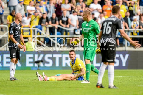  01.09.2018 GDYNIA<br />
PILKA NOZNA - EKSTRAKLASA SEZON 2018/2019<br />
MECZ ARKA GDYNIA - ZAGLEBIE SOSNOWIEC<br />
N/Z ALEKSANDAR KOLEV DAWID KUDLA<br />
 