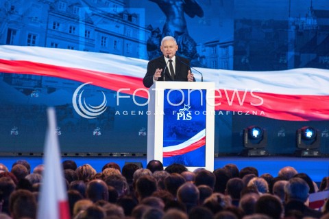  02.09.2018 WARSZAWA<br />KONWENCJA PIS W WARSZAWIE<br />N/Z JAROSLAW KACZYNSKI<br /> 