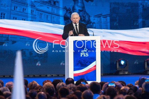  02.09.2018 WARSZAWA<br />KONWENCJA PIS W WARSZAWIE<br />N/Z JAROSLAW KACZYNSKI<br /> 