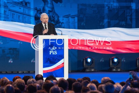  02.09.2018 WARSZAWA<br />KONWENCJA PIS W WARSZAWIE<br />N/Z JAROSLAW KACZYNSKI<br /> 
