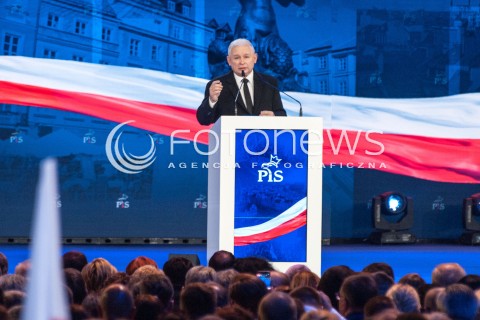  02.09.2018 WARSZAWA<br />KONWENCJA PIS W WARSZAWIE<br />N/Z JAROSLAW KACZYNSKI<br /> 