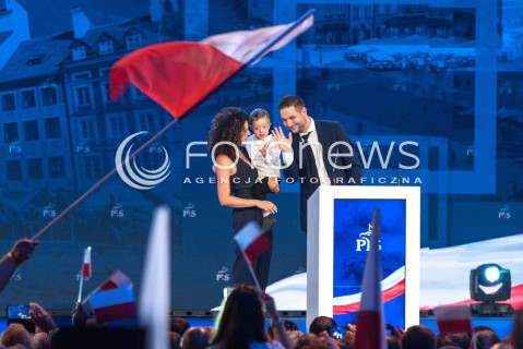  02.09.2018 WARSZAWA<br />KONWENCJA PIS W WARSZAWIE<br />N/Z PATRYK JAKI RODZINA DZIECKO ZONA ANNA JAKI<br /> 