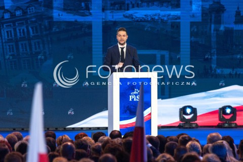  02.09.2018 WARSZAWA<br />KONWENCJA PIS W WARSZAWIE<br />N/Z PATRYK JAKI<br /> 